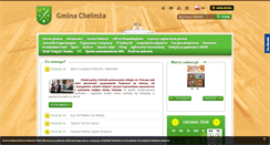 Desktop Screenshot of gminachelmza.pl